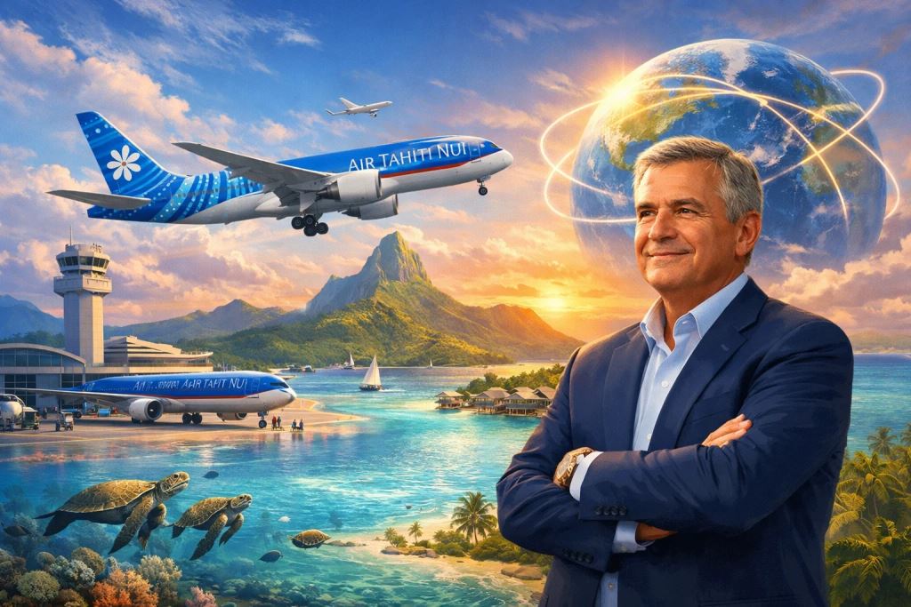 Air Tahiti Nui imenovao Lionela Guérina za CEO-a i pokrenuo novu stratešku transformaciju prijevoznika
