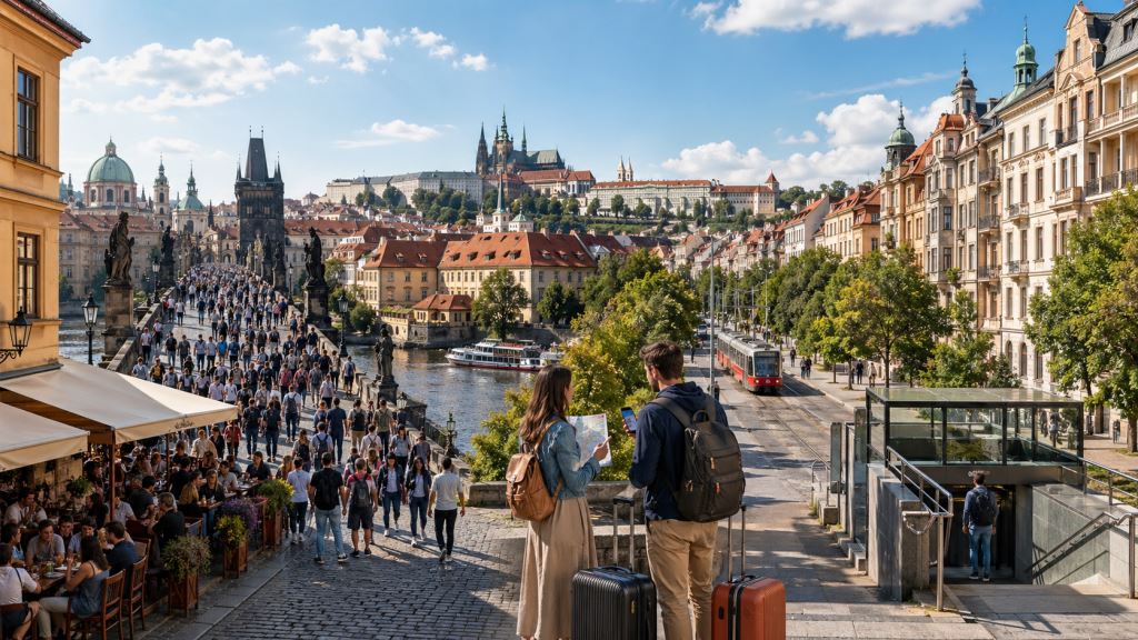 Prag više nije jeftin vikend ako se pogrešno odabere kvart za smještaj, miran san i tempo razgledavanja