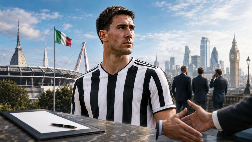 Dušan Vlahović cerca de salir de la Juventus tras fracasar las negociaciones, la Premier League al acecho