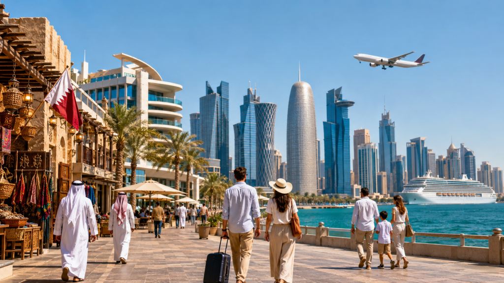 Turystyka w Katarze 2026: Doha, hotele, wydarzenia, nabrzeże i praktyczne wskazówki na podróż nad Zatokę