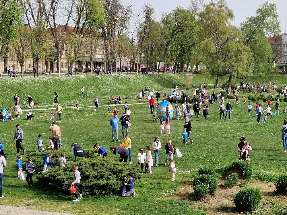 Die Ostereiersuche am Ostermontag kehrt nach Karlovac zurück – mit einem Programm für Kinder, Familien und Besucher