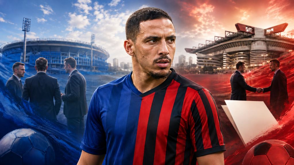 KI-Illustration: Bennacer vor Milan-Abschied nach Dinamo-Leihe, Agenturwechsel und offenen Gesprächen im Sommermarkt 2026