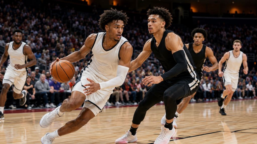 AI ilustracija: Peterson nosio Utah Jazz protiv Memphisa u Salt Lake Cityju i zasjenio Boozera u ljetnoj NBA ligi 2026