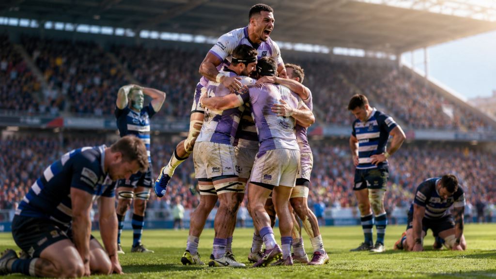 illustration IA: Exeter Chiefs en finale du Gallagher Premiership après un grand retour contre Bath Rugby en demi-finale