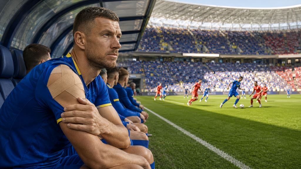 Džeko on the bench against Canada: Bosnia captain protected after shoulder injury at World Cup 2026 in Toronto