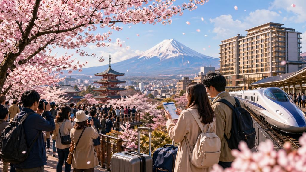 Sezona cvjetanja trešanja u Japanu sve više ovisi o prognozi, gužvama, hotelima i vlakovima