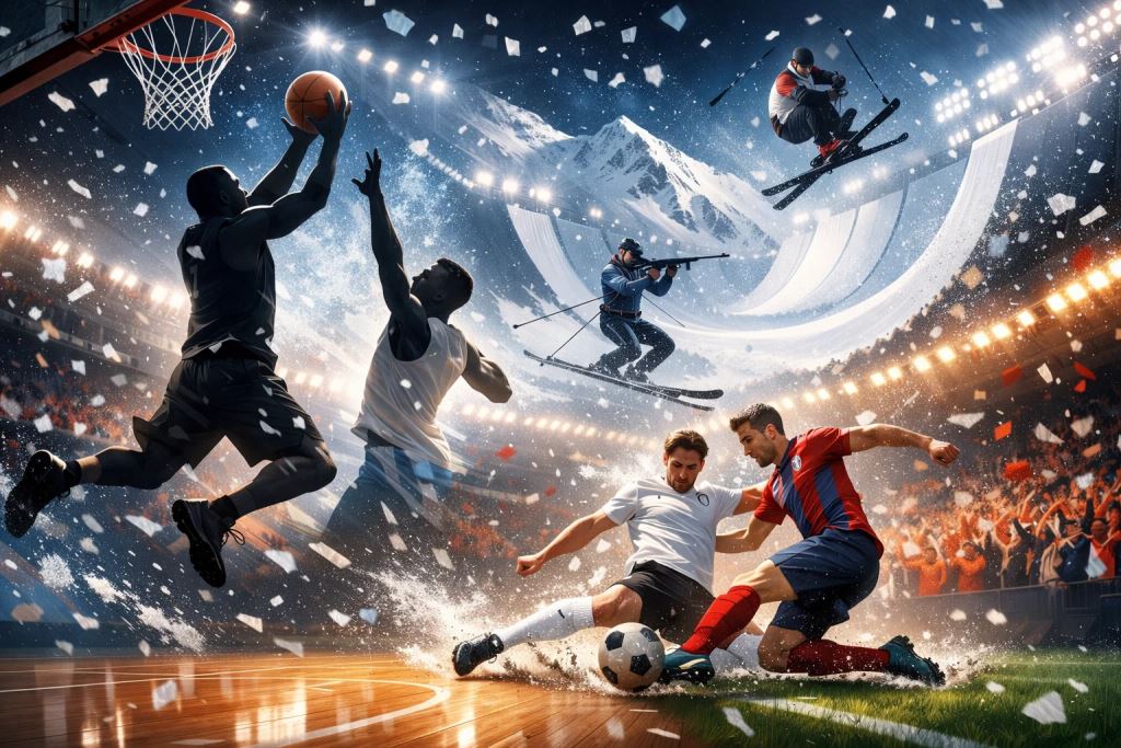 Hier–Aujourd’hui–Demain : fin olympique, Premier League, Six Nations et un rythme NBA qui change le week-end des supporters
