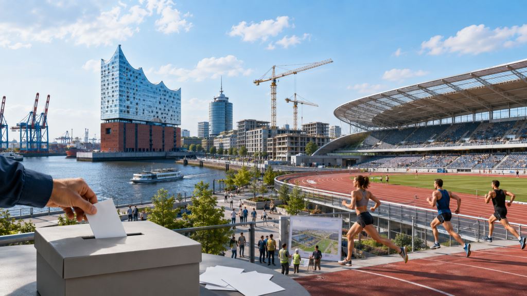 Hamburg vor Referendum über Olympia-Bewerbung und Kosten für Spiele 2036, 2040 oder 2044