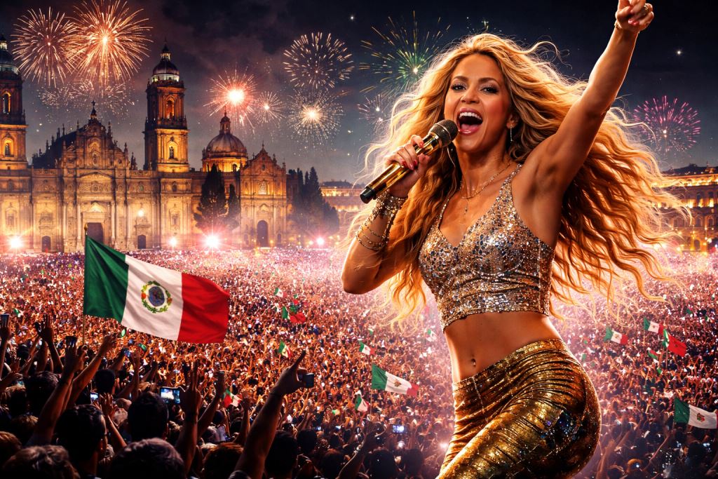 Shakira broke the attendance record at the Zócalo in Mexico City and confirmed the global power of Latin pop