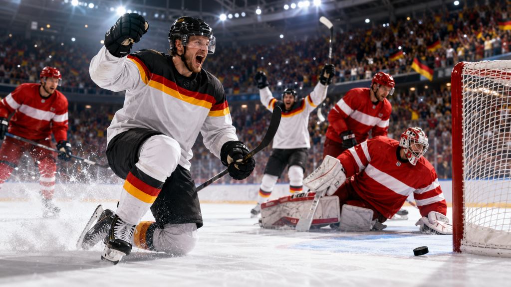 Germany boosts quarterfinal hopes with commanding 6-2 win over Austria at Ice Hockey World Championship