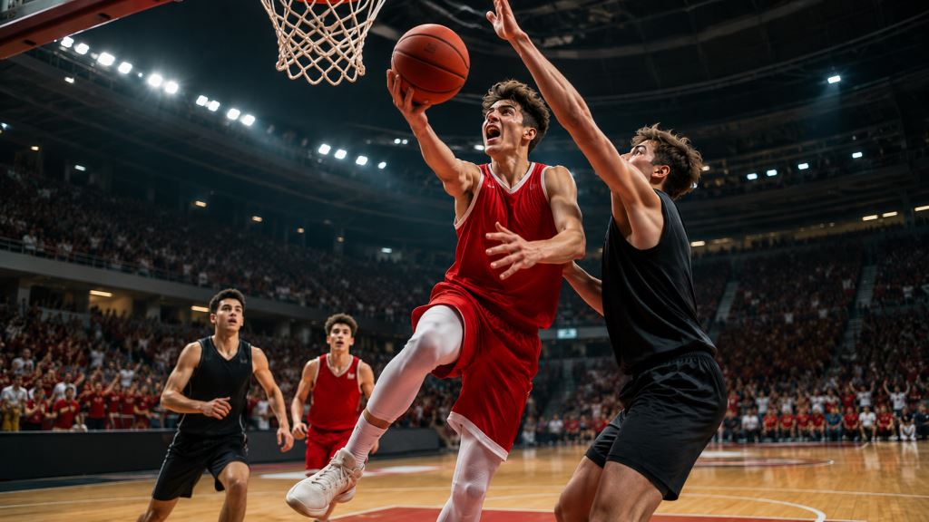 AI ilustracija: Turska U17 nakon dva produžetka srušila Novi Zeland u velikoj drami FIBA U17 Svjetskog prvenstva 2026 u Istanbulu