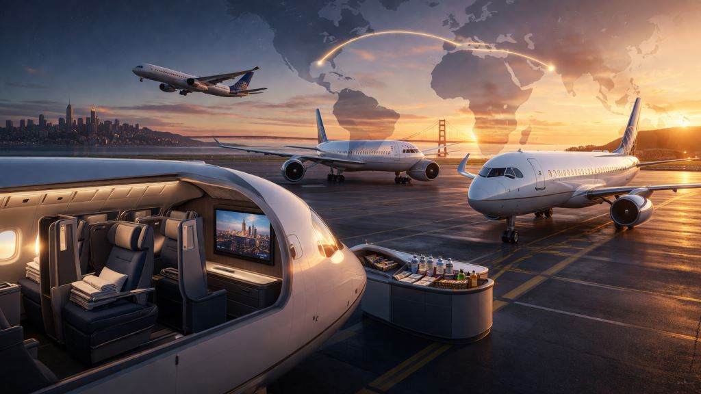 United Airlines investiert in Premium-Reisen und eine neue Flotte: mehr als 250 Flugzeuge bis 2028 und stärkerer Fokus auf Komfort