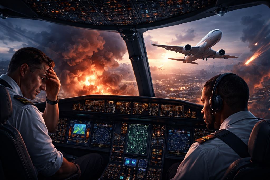 How war zones and ICAO warnings intensify psychological pressure on pilots and flight crews