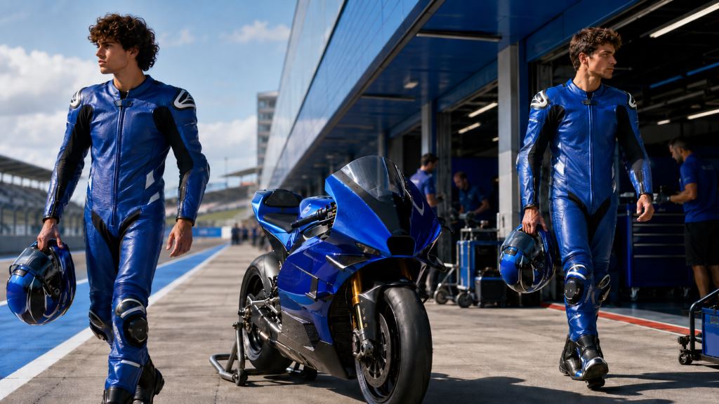 AI illustration: Yamaha loses Quartararo and Rins as factory MotoGP team faces major reshuffle before the new 2027 era