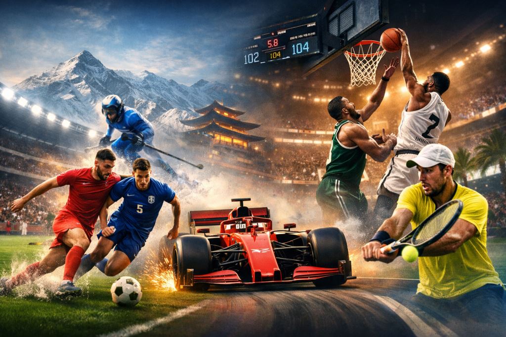 Hier, aujourd’hui, demain : le football européen, la NBA, la Formule 1 et Indian Wells changent le rythme du week-end sportif
