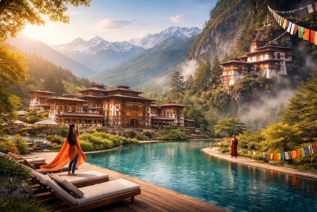TUI arrive au Bhoutan : le premier hôtel TUI BLUE à Paro révèle pourquoi ce pays himalayen choisit le luxe durable