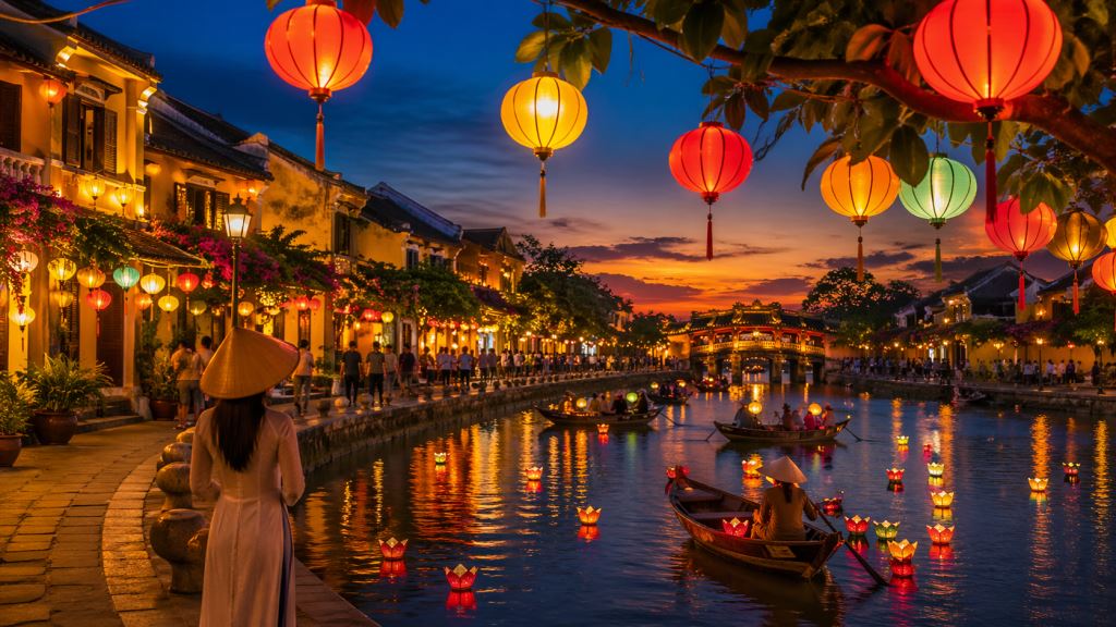 Hoi An u Vijetnamu: lampioni, rijeka Thu Bon i stari grad čija večernja atmosfera ostavlja snažan dojam