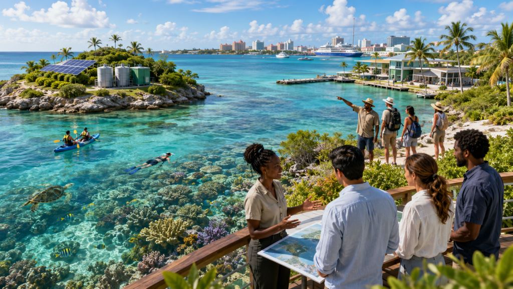 Bahami i održivi turizam: UN Tourism Challenge, zelene inovacije i praktični vodič za posjetitelje