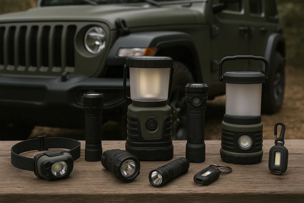 Giant junction: Energizer and Jeep launch powerful lighting collection created for outdoor adventures and off-road rides