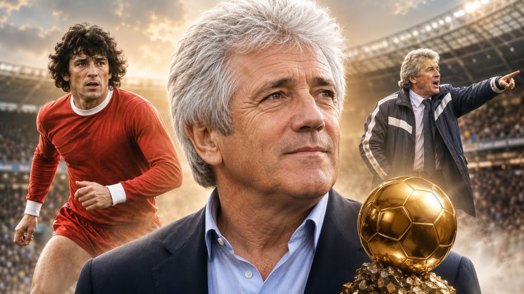 KI-Illustration: Kevin Keegan ist tot: Zweifacher Ballon-d'Or-Sieger und Legende von Liverpool, England und Newcastle