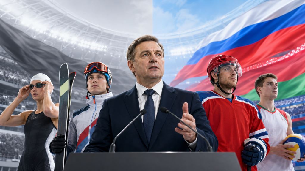 Russia and Belarus seek return to world sport as Degtyarev invokes Putin's orders on athletes
