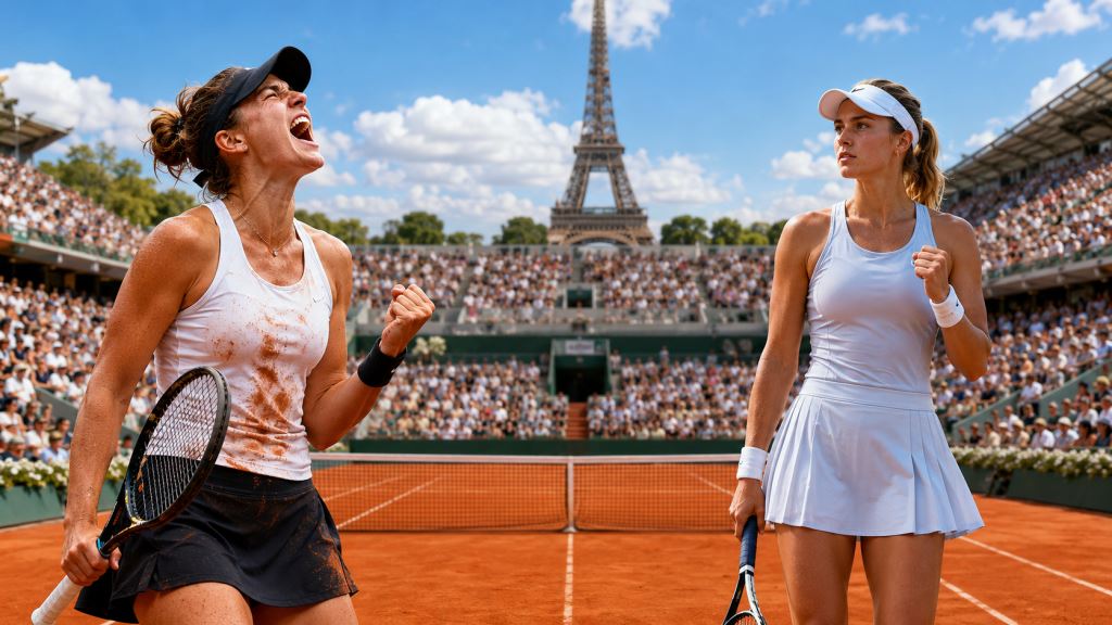Maja Chwalinska gegen Mirra Andreeva im Roland-Garros-Finale nach Qualifikationssensation