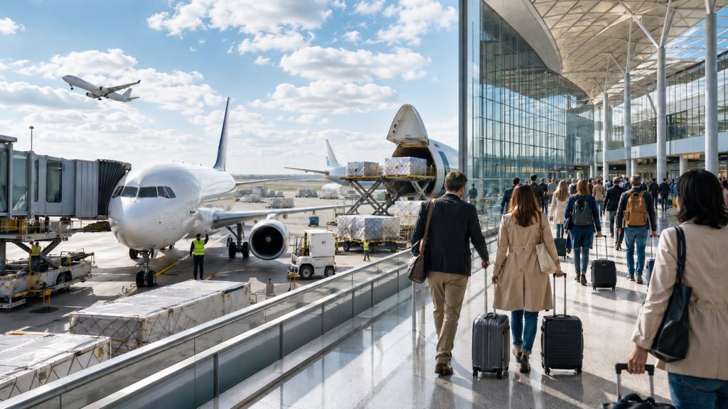 Brussels Airport en abril con más de 2,2 millones de pasajeros, nuevas rutas y fuerte crecimiento de carga