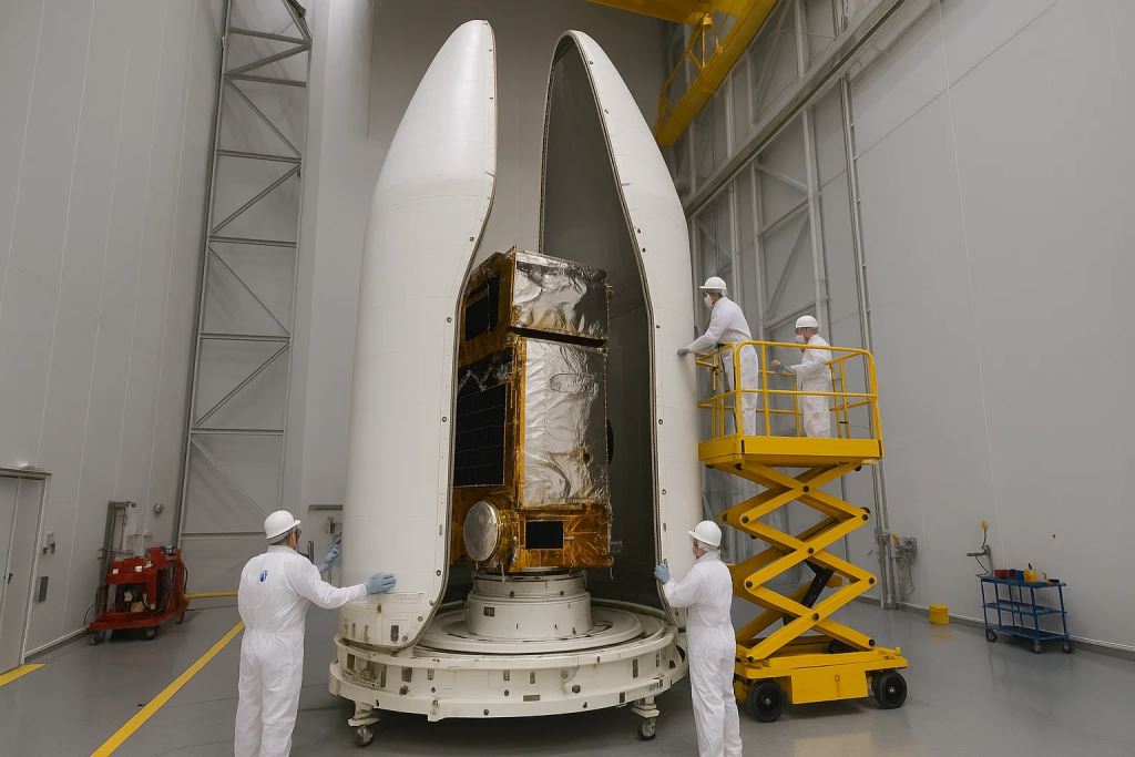 Weather Revolution: MetOp-SG-A1 satellite ready for historic launch on Ariane 6 rocket