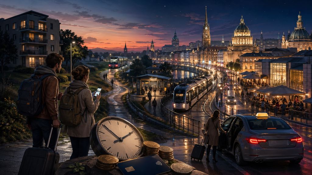 Pourquoi un hébergement moins cher hors du centre peut changer considérablement le coût réel du voyage