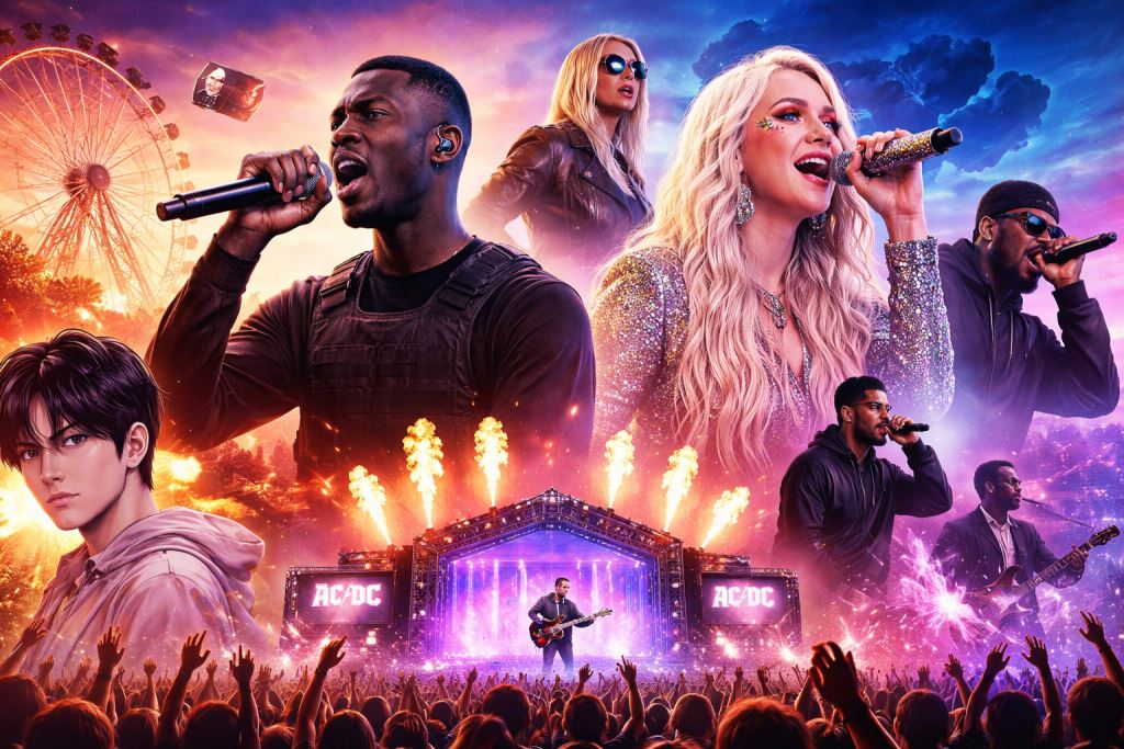 Hier, aujourd’hui, demain : Dave, Kesha, Kim Gordon et les annonces de festivals qui façonnent la semaine musicale