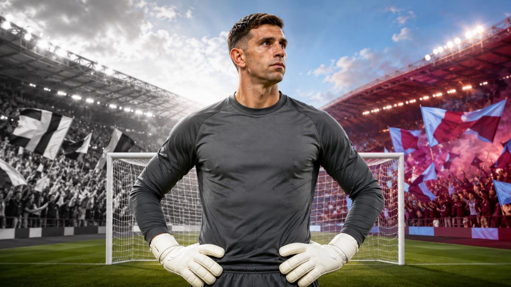 KI-Illustration: Juventus jagt Emiliano Martínez, Aston Villa lehnt Verkauf ab, David de Gea bleibt die wichtigste Alternative