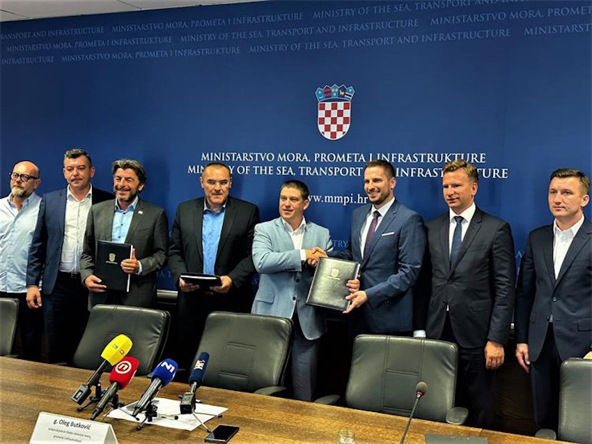 Potpisan ugovor za modernizaciju tramvajske infrastrukture u Osijeku vrijedan 22,5 milijuna eura uz podršku Ministarstva mora, prometa i infrastrukture