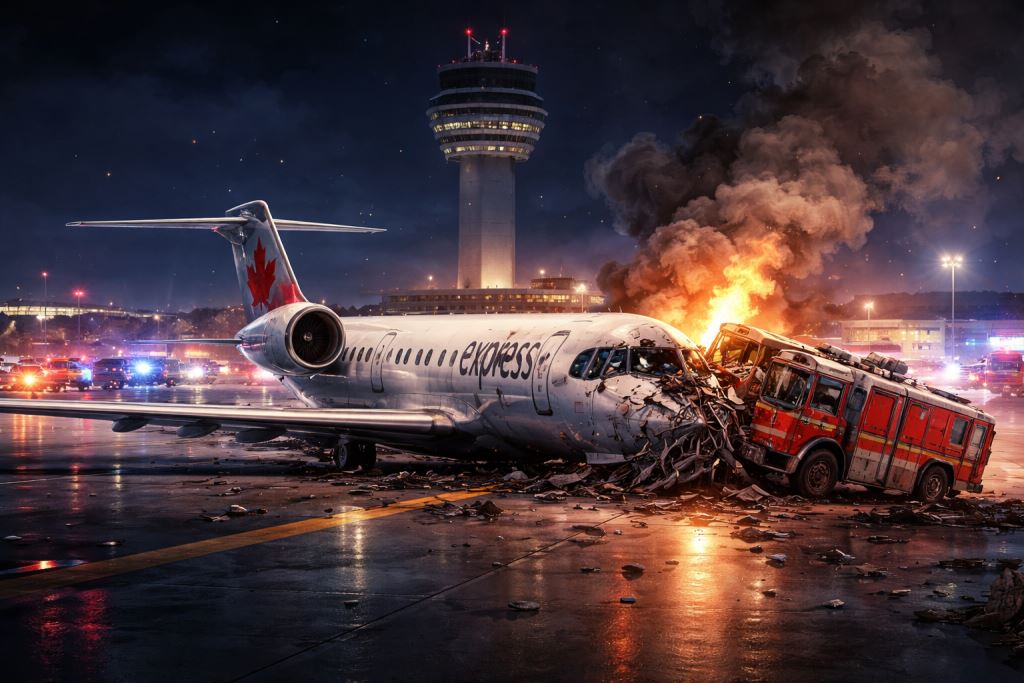 Sudar Air Canada Expressa i vozila na LaGuardiji otvorio nova pitanja o sigurnosti pista i kontroli leta