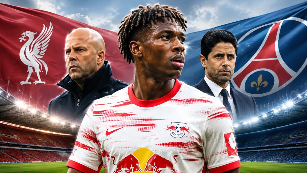 AI ilustracija: Liverpool i PSG u utrci za Yana Diomandéa dok RB Leipzig diže cijenu nakon odbijene ljetne ponude za krilo