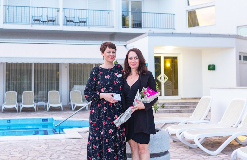 Nicole returned to Korčula after 50 years to celebrate her birthday in the room where she was born, at the Aminess Lume Hotel