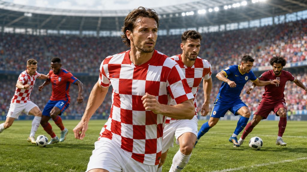 AI ilustracija: Hrvatska, Panama, Gana i računica trećeplasiranih za prolazak u nokaut-fazu Svjetskog prvenstva 2026