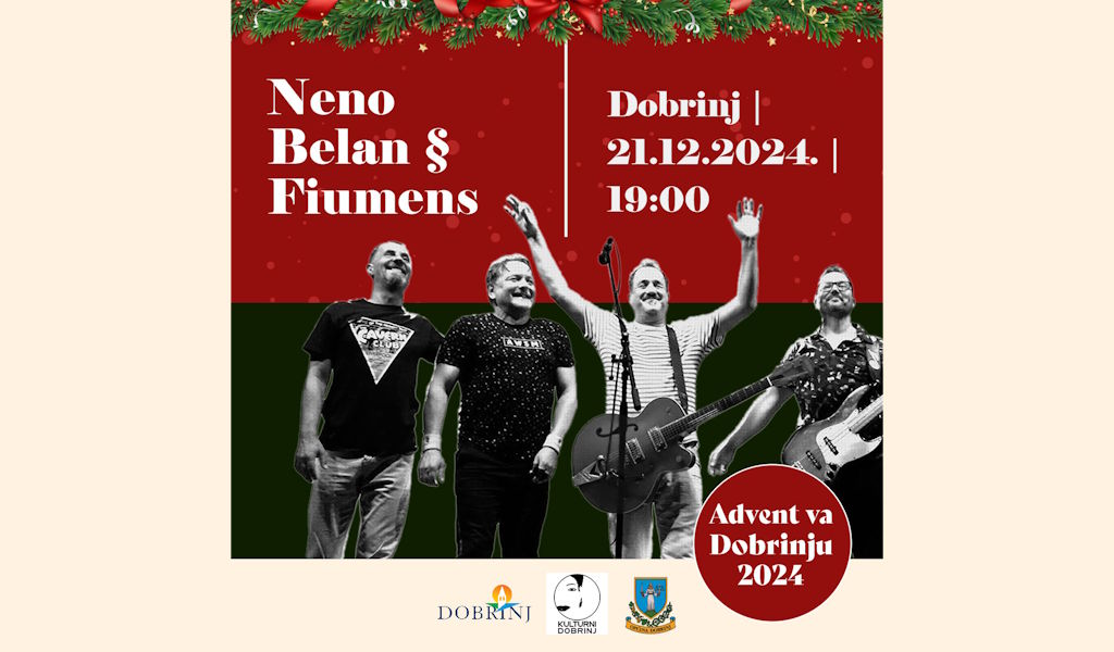 Advent in Dobrinj: an unforgettable concert by Nena Belan & Fiumens with a rich holiday program