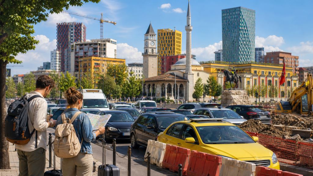 Tirana sve brže raste: kako povoljan city break može zapeti na prometu, gradnji i pogrešnom kvartu