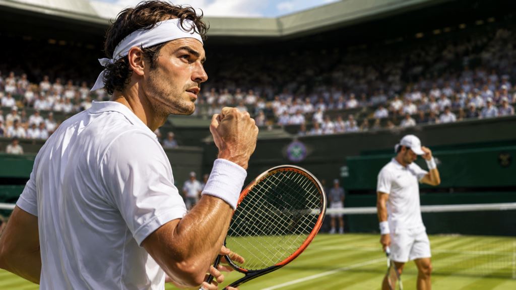 AI ilustracija: Fritz bez izgubljenog seta preko Kypsona do trećeg kola Wimbledona i nastavka lova na drugi tjedan u Londonu