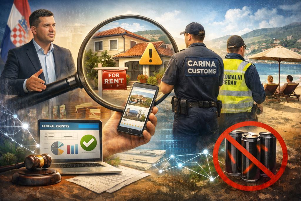 Glavina stellte das neue Gastgewerbegesetz vor: strengere Kontrolle der Kurzzeitvermietung und digitale Registrierung von Unterkünften