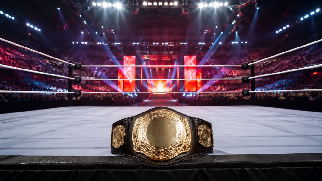AI illustration: CM Punk wins Undisputed WWE Championship in Chicago and reshapes SummerSlam race after chaotic Raw finish