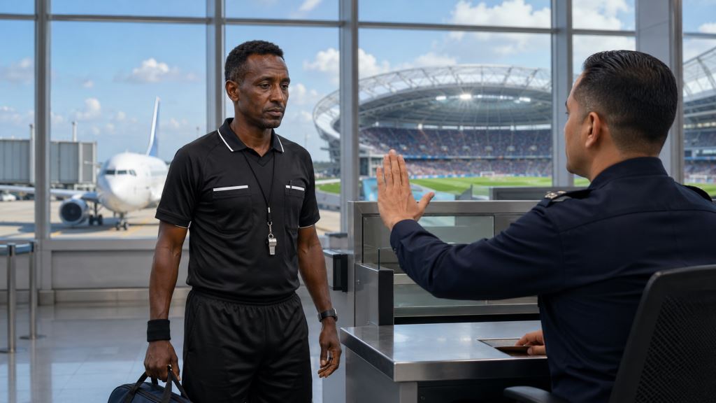 Somalischer Schiedsrichter Omar Artan verpasst die WM 2026 nach verweigerter Einreise in die USA in Miami