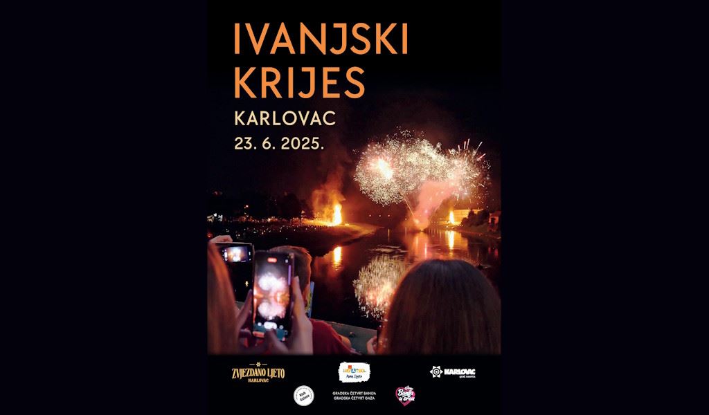 Hoguera de solsticio de verano en Karlovac 2025: Presentación del programa del 246º evento con la rivalidad de Gaza y Banija en el Kupa