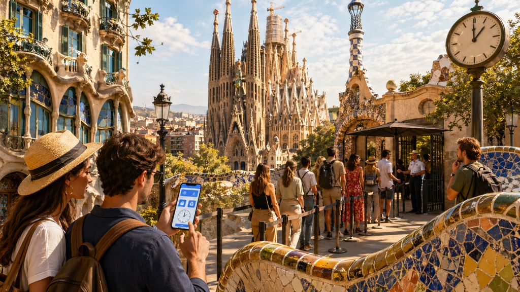 Barcelone n'est plus une ville où entrer sans plan : les réservations changent la visite des attractions, des parcs et des musées
