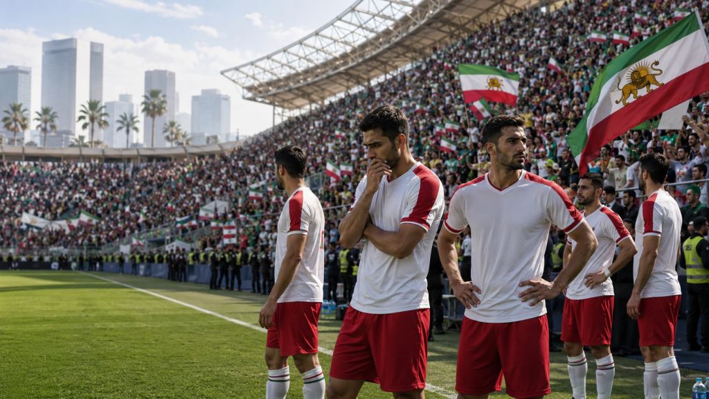 Iran droht bei der WM 2026 mit Spielabbruch wegen politischer Rufe und umstrittener Flaggen in Los Angeles