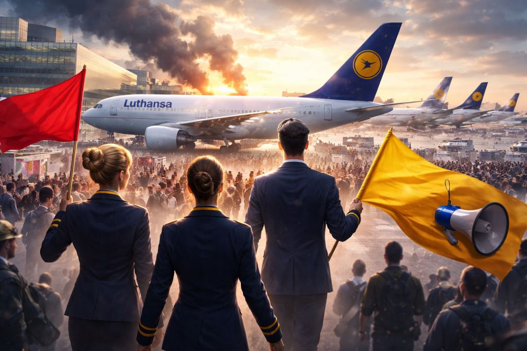 Lufthansa ponovno pod pritiskom: kabinsko osoblje izglasalo mogući štrajk, a novi poremećaji letova prijete mreži