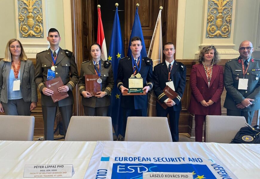 Podchorążowie Chorwackiej Akademii Wojskowej zdobyli nagrody na Olimpiadzie WPBiO w Budapeszcie