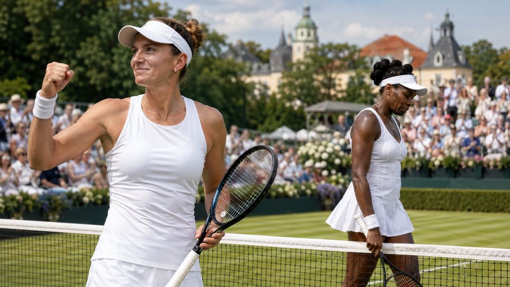 illustration IA: Begu élimine Venus Williams après un long duel à Bad Homburg et rejoint le deuxième tour WTA sur gazon