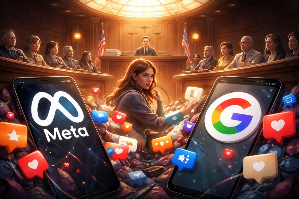 Meta i Google proglašeni odgovornima u Los Angelesu u presedanskom slučaju ovisnosti djece o društvenim mrežama