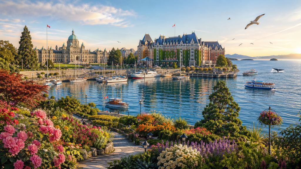 Victoria in Canada: British flair, lavish gardens and a quieter island holiday on Canada’s Pacific coast